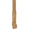 Ekena Millwork Kennewick Rough Sawn Timber Gable Bracket, Western Red Cedar, 60"W x 32"H x 4"D x 4"F, 13/12 Pitch GBW060X32X0404KEN00RWR - alternate 3